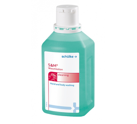 S&M Waschlotion bőrtisztitásra, szappan és lúgmentes