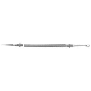 Komedo nyomó dupla, lecsavarható végek; horog / 3 élű sarló, nagy