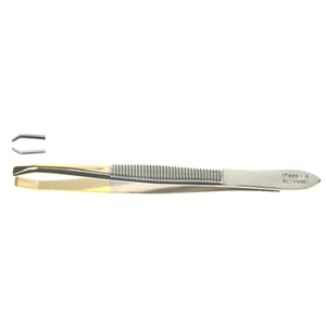 Szőrcsipesz, hegyes, belső-karom, arany,