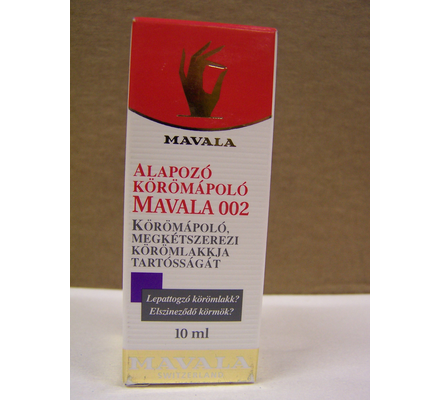 Mavala 002 base coat nail protector - alaplakk, körömvédő