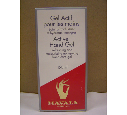 Mavala Aktiv hand gel - kézfrissitő zselé, aktiv