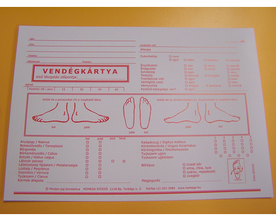 Vendégkártya A/5